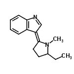 CAS 登录号：802859-97-8， (3Z)-3-(5-乙基-1-甲基-2-吡咯烷基亚基)-3H-吲哚
