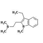 CAS#: 802861-68-3， 2-(3-Ethyl-1-methyl-1H-indol-2-yl)-N,N-dimethylethanamine