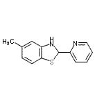 CAS#: 802894-23-1， 5-Methyl-2-(2-pyridinyl)-2,3-dihydro-1,3-benzothiazole
