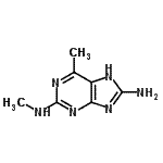 CAS#: 802900-36-3， N<sup>2</sup>,6-Dimethyl-3H-purine-2,8-diamine