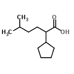 CAS#: 802919-78-4， 2-Cyclopentyl-5-methylhexanoic acid