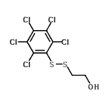 CAS#: 80303-93-1， 2-[(Pentachlorophenyl)disulfanyl]ethanol