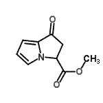 CAS#: 80314-96-1， Methyl 1-oxo-2,3-dihydro-1H-pyrrolizine-3-carboxylate