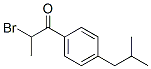 structure of CAS# 80336-64-7, 2-Bromo-1-(4-Isobutylphenyl)Propan-1-One;2-Bromo-4'-(2-Methylprop-1-Yl)Propiophenone;2-BROMO-1-(4-ISOBUTYLPHENYL)PROPAN-1-ONE;2-Bromo-1-(4-Isobutylphenyl)-1-Propanone
