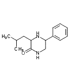 CAS#: 803614-66-6， 3-Isobutyl-5-phenyl-2-piperazinone