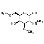 CAS#: 803629-38-1， 2-Deoxy-3,6-di-O-methyl-2-(methylamino)-D-galactopyranose