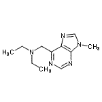CAS#: 803635-36-1， N-Ethyl-N-[(9-methyl-9H-purin-6-yl)methyl]ethanamine