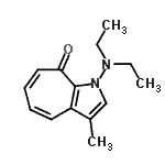 CAS#: 803638-11-1， 1-(Diethylamino)-3-methylcyclohepta[b]pyrrol-8(1H)-one