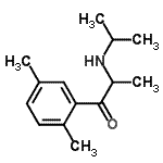 CAS 登录号：803638-50-8， 1-(2,5-二甲基苯基)-2-(异丙基氨基)-1-丙酮