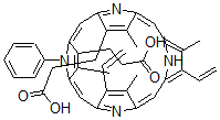 CAS#: 80367-89-1， 7,12-Diethenyl-3,8,13,17-tetramethyl-21-phenyl-21H,23H-porphine-2,18-dipropanoic acid