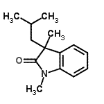 CAS#: 803739-20-0， 3-Isobutyl-1,3-dimethyl-1,3-dihydro-2H-indol-2-one