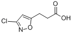 structure of CAS# 80403-82-3, 3-Chloro-5-Isoxazolepropanoic Acid;3-(3-Chloroisoxazol-5-Yl)Propanoic Acid;3-(3-Chloro-5-Isoxazolyl)Propanoic Acid;3-(3-Chloroisoxazol-5-Yl)Propionic Acid