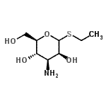 CAS#: 804435-83-4， Ethyl 3-amino-3-deoxy-1-thio-D-mannopyranoside
