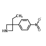 CAS#: 804435-90-3， 3-Ethyl-3-(4-nitrophenyl)azetidine
