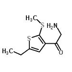 CAS#: 805179-80-0， 2-Amino-1-[5-ethyl-2-(methylsulfanyl)-3-thienyl]ethanone