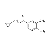 CAS#: 805184-87-6， 2-(Cyclopropylamino)-1-(3,4-dimethylphenyl)ethanone