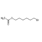 structure of CAS# 8052-41-3, 6-Bromohexyl acetate;6-bromohexyl acetate