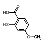 CAS#: 80568-44-1， 4-Methoxy-2-sulfanylbenzoic acid