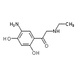 CAS#: 805950-90-7， 1-(5-Amino-2,4-dihydroxyphenyl)-2-(ethylamino)ethanone