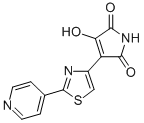 CAS#: 80653-76-5， 4-Hydroxy-3-(2-(Pyridyl)-4-Thiazolyl)-Maleimide