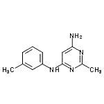 CAS#: 806606-02-0， 2-Methyl-N-(3-methylphenyl)-4,6-pyrimidinediamine