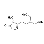 CAS#: 806649-48-9， 4-[2-(Diethylamino)ethyl]-3-methyl-1,3-thiazol-2(3H)-one