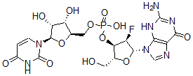 CAS#: 80681-27-2， 2'-Deoxy-2'-Fluoroguanylyl-(3'-5')Uridine