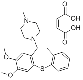 CAS#: 80709-69-9， 1-(7,8-Dimethoxydibenzo(b,f)Thiepin-10-Yl)-4-Methylpiperazine Maleate