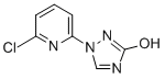 结构式 CAS# 80714-26-7, 1-(6-氯吡啶-2-基)-1H-[1,2,4]三唑-3-醇