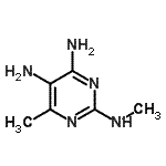 CAS#: 807262-55-1， N<sup>2</sup>,6-Dimethyl-2,4,5-pyrimidinetriamine