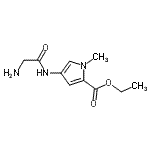 CAS#: 807267-05-6， Ethyl 4-(glycylamino)-1-methyl-1H-pyrrole-2-carboxylate