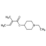 CAS#: 807270-57-1， 1-Ethyl-4-piperidinyl (2E)-2-methyl-2-butenoate