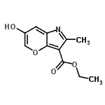 CAS#: 807293-09-0， Ethyl 6-hydroxy-2-methylpyrano[3,2-b]pyrrole-3-carboxylate