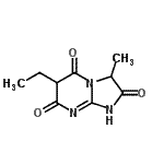 CAS#: 807295-78-9， 6-Ethyl-3-methylimidazo[1,2-a]pyrimidine-2,5,7(1H,3H,6H)-trione
