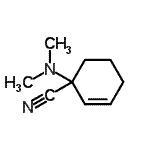 CAS#: 807345-41-1， 1-(Dimethylamino)-2-cyclohexene-1-carbonitrile