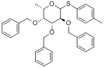CAS#: 807361-40-6， (2S,3S,4R,5S)-3,4,5-Tris-Benzyloxy-2-Methyl-6-p-Tolylsulfanyl-Tetrahydro-Pyran