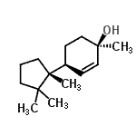 CAS#: 807375-67-3， (1R,4S)-1-Methyl-4-[(1R)-1,2,2-trimethylcyclopentyl]-2-cyclohexen-1-ol