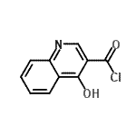 CAS#: 80761-61-1， 4-Hydroxy-3-quinolinecarbonyl chloride