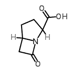 CAS#: 807613-68-9， 7-Oxo-1-azabicyclo[3.2.0]heptane-2-carboxylic acid
