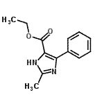CAS#: 807624-22-2， Ethyl 2-methyl-4-phenyl-1H-imidazole-5-carboxylate