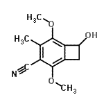 CAS#: 807628-97-3， 7-Hydroxy-2,5-dimethoxy-4-methylbicyclo[4.2.0]octa-1,3,5-triene-3-carbonitrile