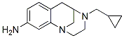 CAS 登录号:80770-03-2, 4-(环丙基甲基)-3,4,5,6-四氢-2H-1,5-甲桥-1,4-苯并二氮杂环辛烷-9-胺