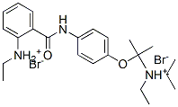 CAS#: 80784-91-4， 2-[4-[(Ethylazaniumylidene-Phenyl-Methyl)Amino]Phenoxy]Ethyl-Dipropan- 2-Yl-Azanium Dibromide