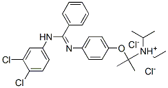CAS#: 80785-16-6， 2-[4-[[(3,4-Dichlorophenyl)Amino]-Phenyl-Methylidene]Azaniumylphenoxy] Ethyl-Dipropan-2-Yl-Azanium Dichloride