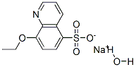 structure of CAS# 80789-76-0, 8-Ethoxyquinoline-5-Sulfonic Acid Sodium Salt Hemihydrate;8-Ethoxy-5-Quinolinesulfonic  Acid  Monohydrate  Sodium  Salt;8-Ethoxyquinoline-5-Sulfonic Acid Sodium Salt Hemihydroate;8-ETHOXYQUINOLINE-5-SULFONIC ACID SODIUM SALT HEMIHYDRATE