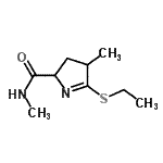 CAS#: 808148-43-8， 5-(Ethylsulfanyl)-N,4-dimethyl-3,4-dihydro-2H-pyrrole-2-carboxamide