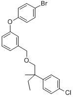CAS#: 80843-98-7， 3-(4-Bromophenoxy)Benzyl 2-(4-Chlorophenyl)-2-Ethylpropyl Ether