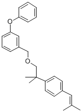 CAS#: 80853-93-6， 1-((2-(4-(2-Methyl-1-Propenyl)Phenyl)-2-Methylpropoxy)Methyl)-3-Phenoxybenzene