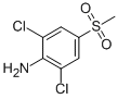 结构式 CAS# 80866-96-2, 2,6-二氯-4-甲磺酰基苯胺
