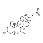 CAS#: 80875-94-1， (1beta,3alpha,5beta,7alpha,12alpha)-1,3,7,12-Tetrahydroxycholan-24-oic acid